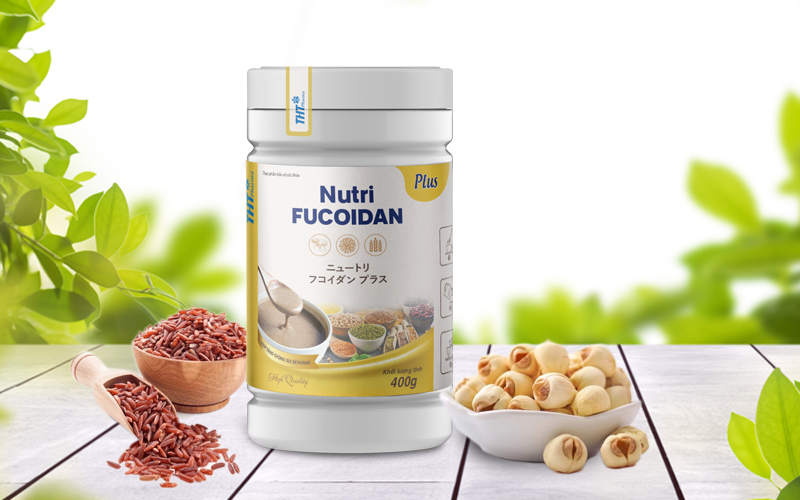 Nutri Fucoidan thường được điều chế dưới dạng bột và pha với nước khi sử dụng