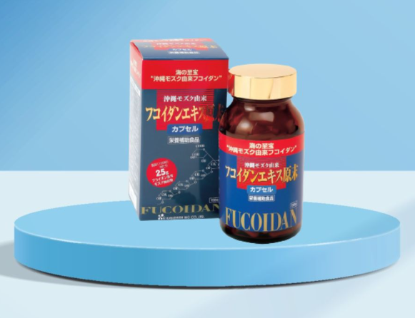 Okinawa Fucoidan Kanehide Bio hộp đỏ 150 viên