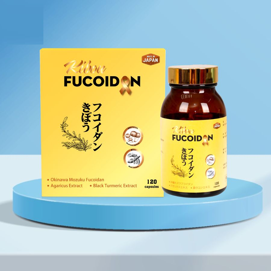 Kibou fucoidan có  hàm lượng fucoidan tinh khiết cao